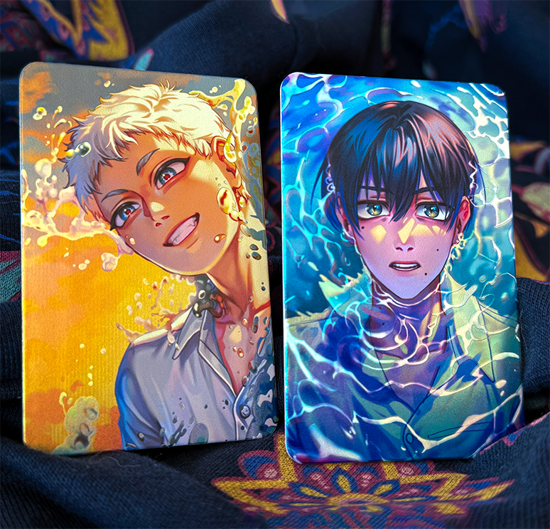 Holographic Photocards The Summer Hikaru Died