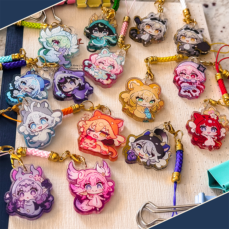Glitter Phonecharms Honkai Star Rail