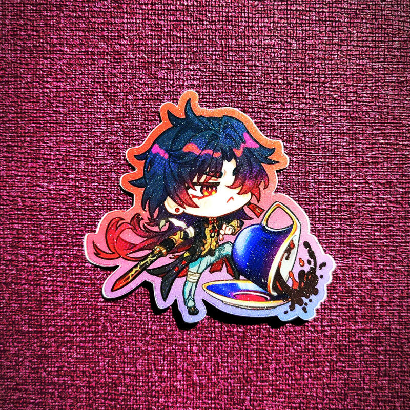 Glitter Sticker Honkai Star Rail