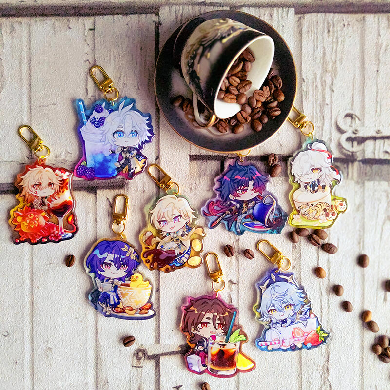 Epoxy Keychains Honkai Star Rail: Soft Drinks