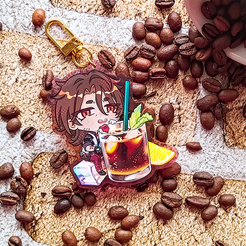 Epoxy Keychain Honkai Star Rail: Soft Drinks