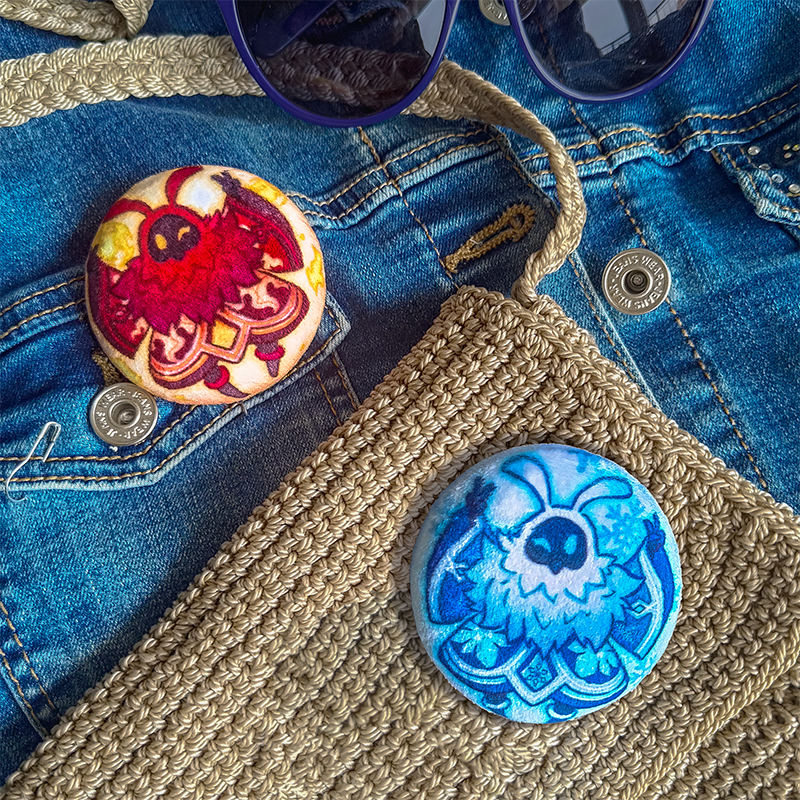 Plush Badge Genshin Impact